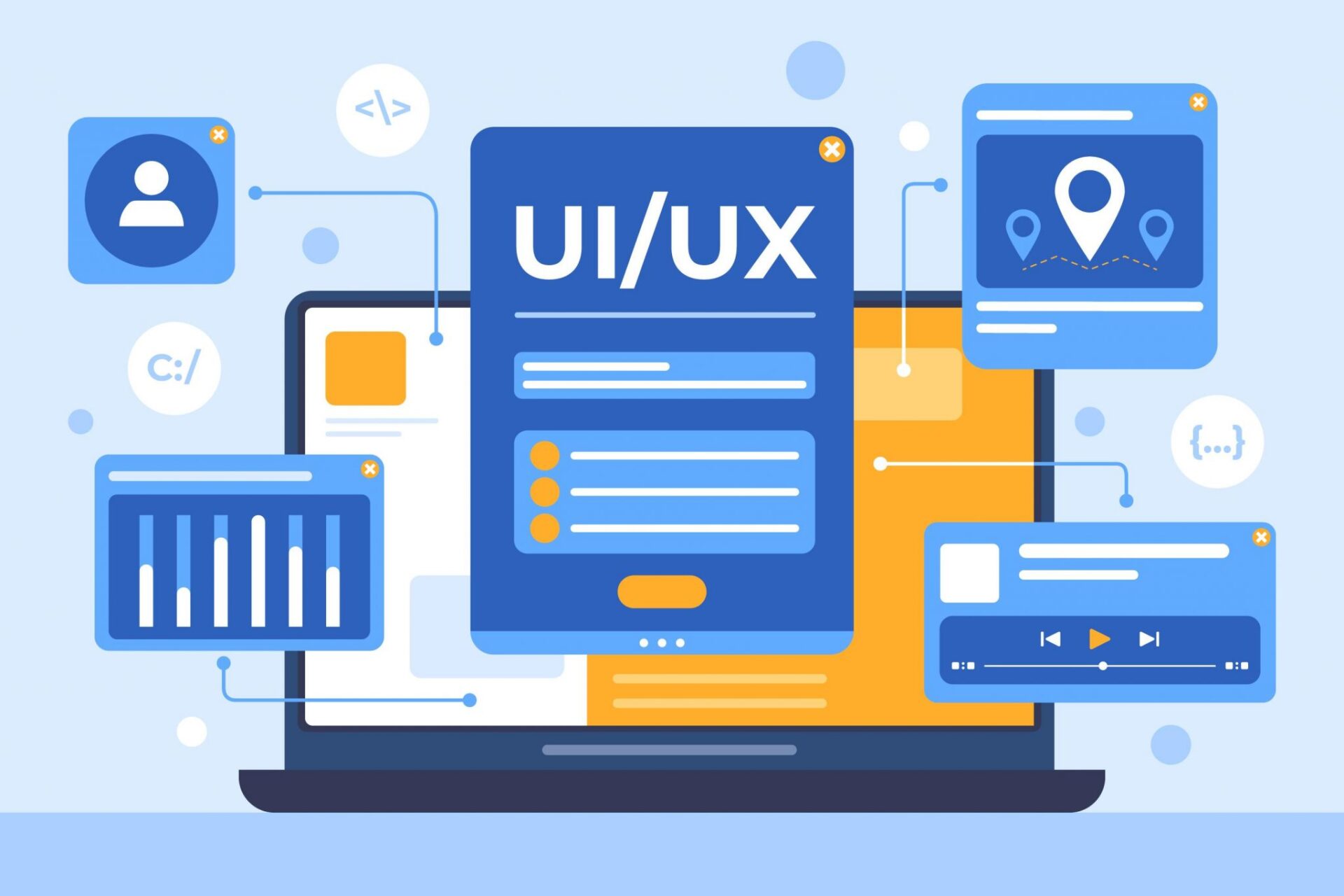 UI/UX Design: A Comprehensive Exploration for Frontend Developers